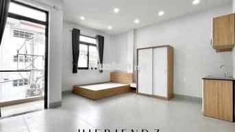 CĂN HỘ 1PN TÁCH BẾP BANCOL RỘNG_NEW100_FULL NT NGAY ĐS7_VÀNH ĐAI TRONG