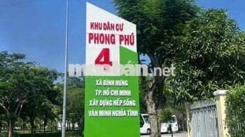 Bán đất đẹp 100m2 KDC Phong Phú 4 (Khang Điền) _ Bình Chánh