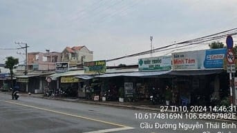 Mặt Bằng Kinh Doanh đối diện CV Nguyễn Thái Bình Cần Giuộc Long An