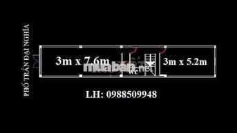 Cho thuê tầng 1 mặt phố Trần Đại Nghĩa, Ph. Bách Khoa, Hà nội