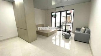 CHO THUÊ STUDIO,1N1K,  NỘI THẤT CƠ BẢN BAN CÔNG NGAY TẠI TRẦN DUY HƯNG