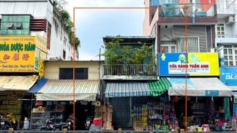 BÁN NHÀ 2 MẶT TIỀN TRƯỚC VÀ SAU : 75 NGUYỄN THỊ NHỎ - P. 2 - Q. 6 -HCM