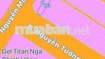 Lô đất 110m mặt tiền Nguyễn Tường Phổ sát lô góc