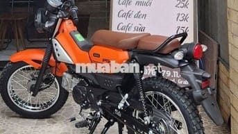 Xe máy Yamaha PG-1 màu cam đời 2024