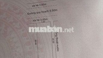 Bán đất mặt tiền đường gò lăng 6 - Đà Nẵng