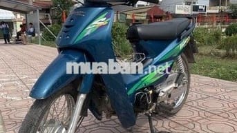 Xe Wave đời 2002 xanh dương dân chơi