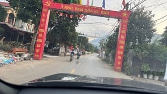 Bán lô góc 596m² – hai mặt đường lớn – trung tâm xã Suối Hai, Ba Vì, H