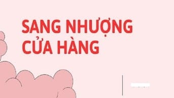 Chuyển nhượng của hàng số 22 Lê Đức Thọ, phường Hạnh Thông