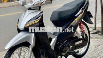 Xe máy Honda Wave A 2019 màu bạc đen