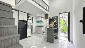 Cho Thuê Căn Gác Ban Công Mới Ngay ETown Cộng Hoà Tân Bình Giá Rẻ