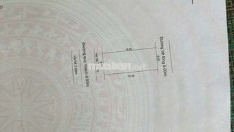 Bán lô đất 2 mặt tiền trước sau gò lăng 3