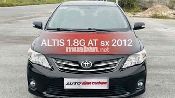 Toyota Corolla Altis 2012 1.8G AT