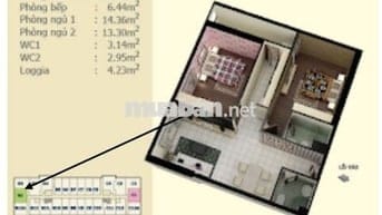 Cho Thuê Căn Hộ Chung Cư HQC Hóc Môn