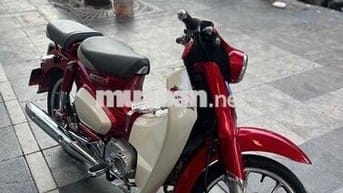 cub 125 xanh sơn đỏ
