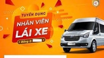 CẦN TUYỂN GẤP LÁI XE  16 chỗ + xe 29 chỗ- Bằng D hoặc E 