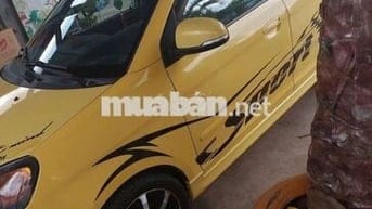 Kia Morning 2011 số tự động màu vàng