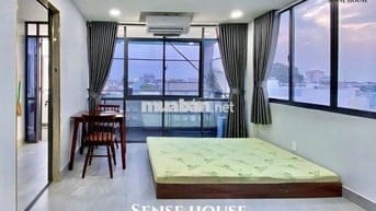 1 PHÒNG NGỦ TÁCH BẾP BANCOL LỚN_FULL NỘI THẤT VIEW KÍNH TRUNG TÂM TP