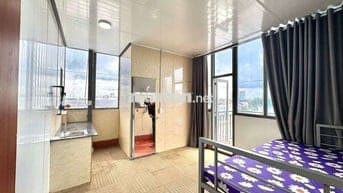 CHO THUÊ PHÒNG CÓ NỘI THẤT BAN CÔNG GẦN ĐH NGUYỄN TẤT THÀNH NGÃ TƯ GA