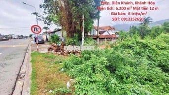 CẦN BÁN LÔ ĐẤT TẠI Đường 1, Xã Suối Hiệp, Diên Khánh, Khánh Hòa