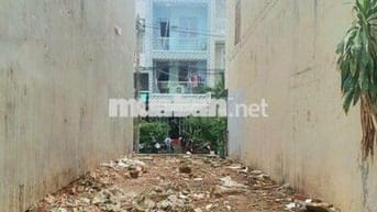 Bán đất thổ cư 4×22, hẻm đường số 6 rộng rãi xe hơi quay đầu, Bình Tân