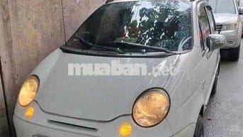 Matiz năm đăng ký 2004 màu trắng xe đẹp máy êm