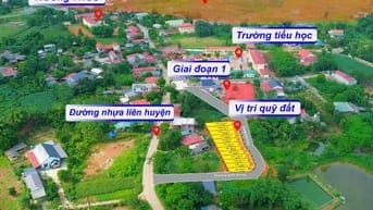 Bán đất nền gần Vườn Vua, 650 triệu, 100m2, Thanh Thuỷ, Phú Thọ