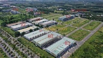 Nhà phố trong KCN Phước Đông 3 tầng chỉ 2 tỷ, sổ sẵn, cho thuê 12tr/th