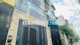 nhà full Nội Thất 3 lầu 4 phòng ngủ 3wc sân thượng, hẻm 6m thông