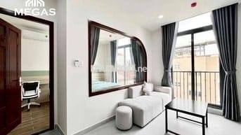 CHUNG CƯ MINI _ LAYOUT 1PN _ TÁCH BẾP, BANCONG CẠNH VƯỜN CHUỐI Q3