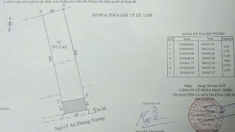 Chính Chủ Gửi Bán Lô Đất Số 40 Ngõ 15 An Dương Vương - Phường Tây Hồ