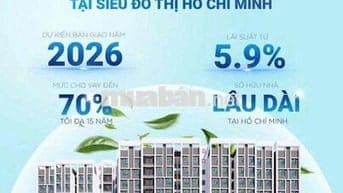 🌟SỐT RẦN RẦN TP.HCM🔥 ~ Thanh toán chỉ với 131 Triệu nhận nhà 2026!