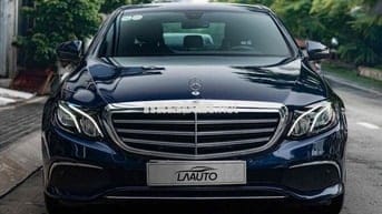 Mercedes E200 Model 2021 Xanh Cavansite - Nâu