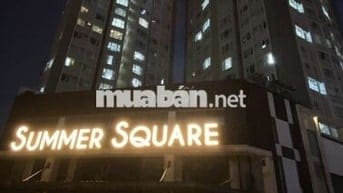 CHO THUÊ Ở LIỀN CC SUMMER SQUARE Q6 10TR5 FULL NỘI THẤT 2PN