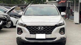 Santafe 2.4L xăng cao cấp sx 2020 màu trắng