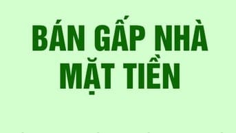 Bán nhà mặt tiền Quốc Lộ 50, Bình Hưng, vị trí đẹp, kinh doanh cực tốt