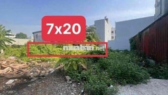 ĐẤT THỔ CƯ XÂY CHDV (7X20), HẺM OTO TỚI, PHƯỚC KIỂN, CHỈ NHỈN 7 TỶ