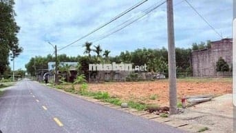 BÁN ĐẤT MẶT TIỀN NGAY THỊ TRẤN GẦN CẦU CẦN GIUỘC