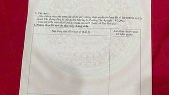 60M2 VĨNH LỘC, THƯ PHÚ, THƯỜNG TÍN, HN ♥️ SỔ ĐẸP HIẾM CÓ KHÓ TÌM  📐