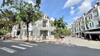 nhà lầu trệt góc 2 mặt tiền  TÂN PHƯỚC KHÁNH, TÂN UYÊN,đường 7m ô tô