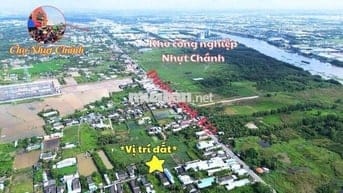 ⭐️ 332m² thổ cư, cách nhựa DT832 100m. Ấp 6, Nhựt Chánh, Bến Lức
