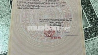 cần bán lô đất 164.5m fun thổ cư giá chỉ 2ty300 tại tân bình dĩ an tp