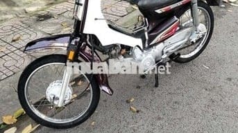 Xe máy Honda Dream màu nâu trắng