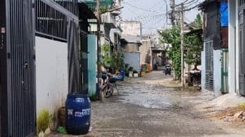 4×22.Nhà hẻm xe hơi thông, Chỉ 5.1 tỷ dân cư đông ngay chợ trần thị cờ