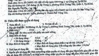 BÁN NHÀ HẺM ĐƯỜNG SỐ 13 - PHƯỜNG BÌNH TRƯNG TÂY