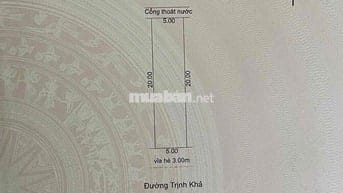 CHÍNH CHỦ CẦN BÁN LÔ ĐẤT - ĐƯỜNG 5.5M TRỊNH KHẢ, HÒA XUÂN