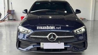 Mecerdes C300 AMG 2022 Xanh, Lướt 8.000 Km
