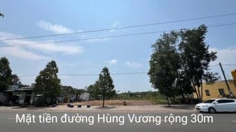 Đất sổ hồng mặt tiền đường Hùng Vương TT Phước Bửu Xuyên mộc Bà RịTT P