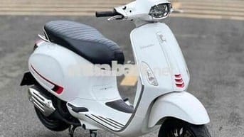 Vespa Spirnt 125 Trắng Đen Sporty 2022 Leng Keng🎉🎉