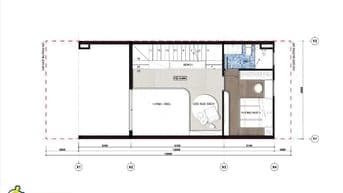 Bán gấp nhà đang xây 1 trệt 1 lửng 2 lầu với 5 phòng ngủ và tolet