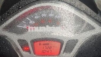Xe máy Piaggio Vespa màu đen, 1047 km